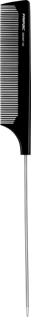 Fripac Ebonit-Nadelstielkamm fein 103, 24 cm Produktbild 
