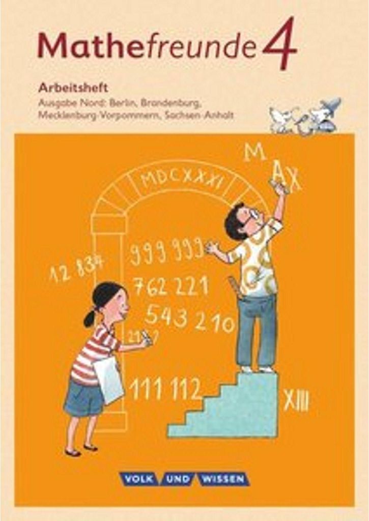 Mathefreunde 4. Schuljahr - Nord - Arbeitsheft Produktbild 