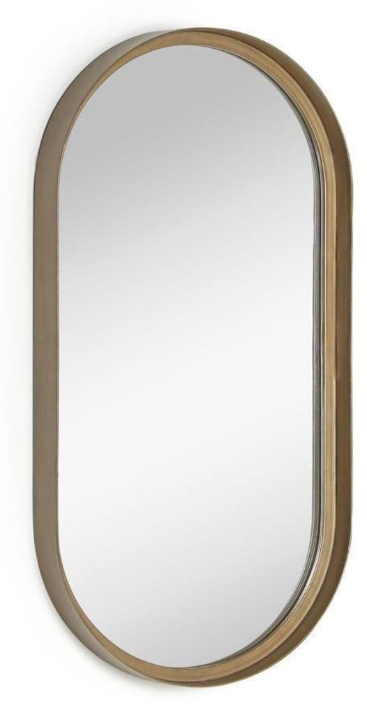 Spiegel Tiare 31 x 61,5 x 5 cm Stahl Spiegel Gold