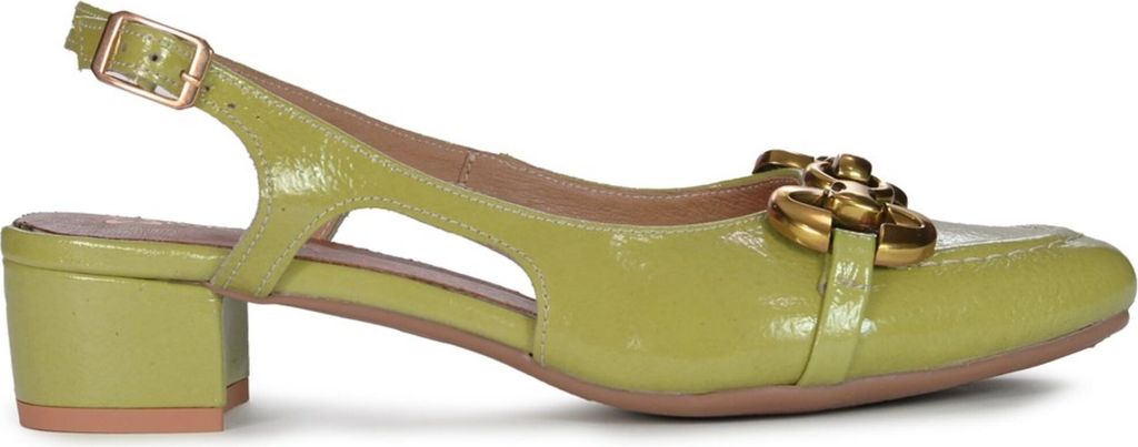 Schuhe Maciejka pistazienfarbene Lackpumps 0644309001