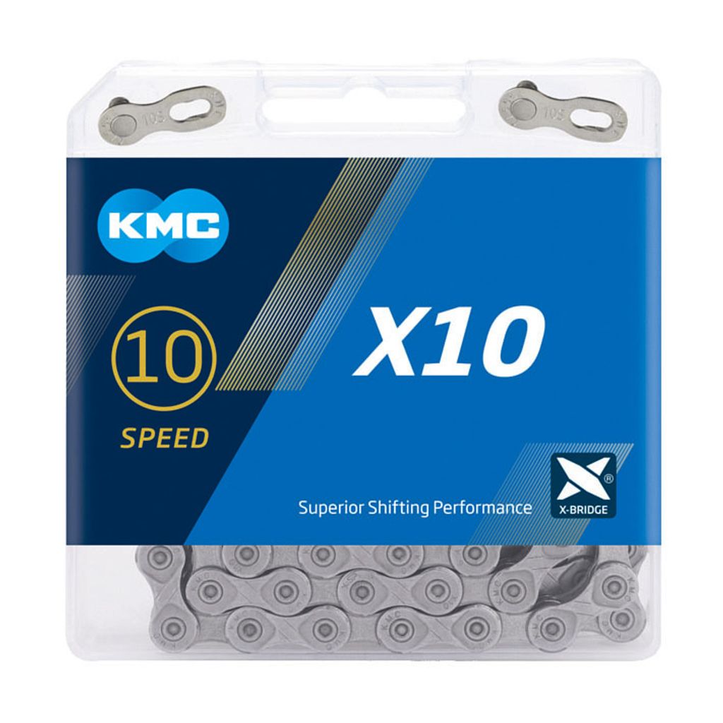 KMC Fahrrad Kette X10 Kompatibilität: 10-fach | Produktbild 
