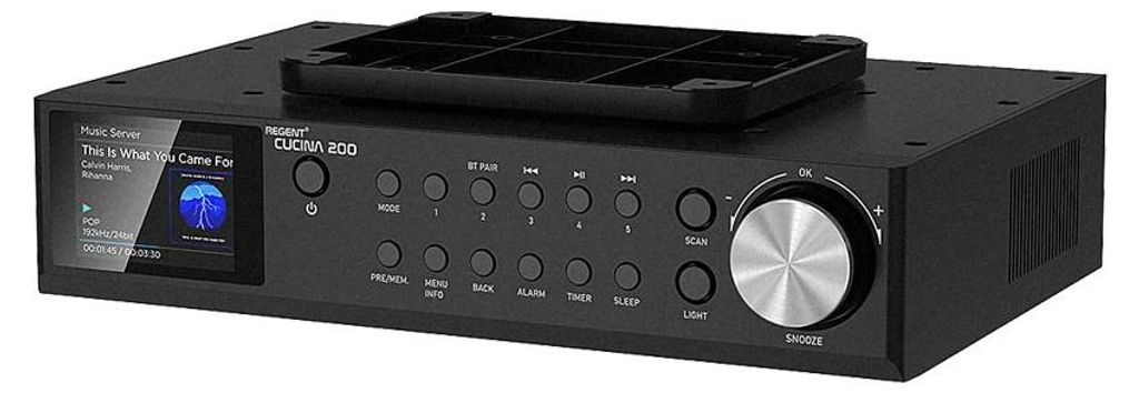 FergusonCUCINA 200 Bluetooth keukenradio, zwart Productafbeelding 
