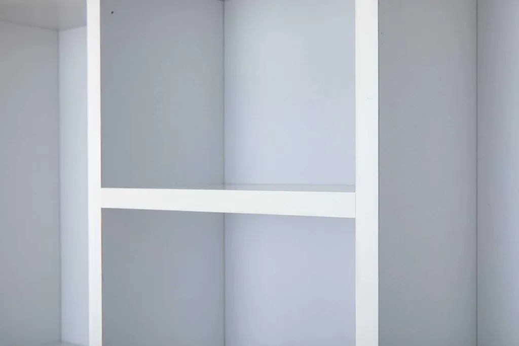 Étagère Murale Septem Inter Link Robuste en Noir et Blanc 80 cm - 10