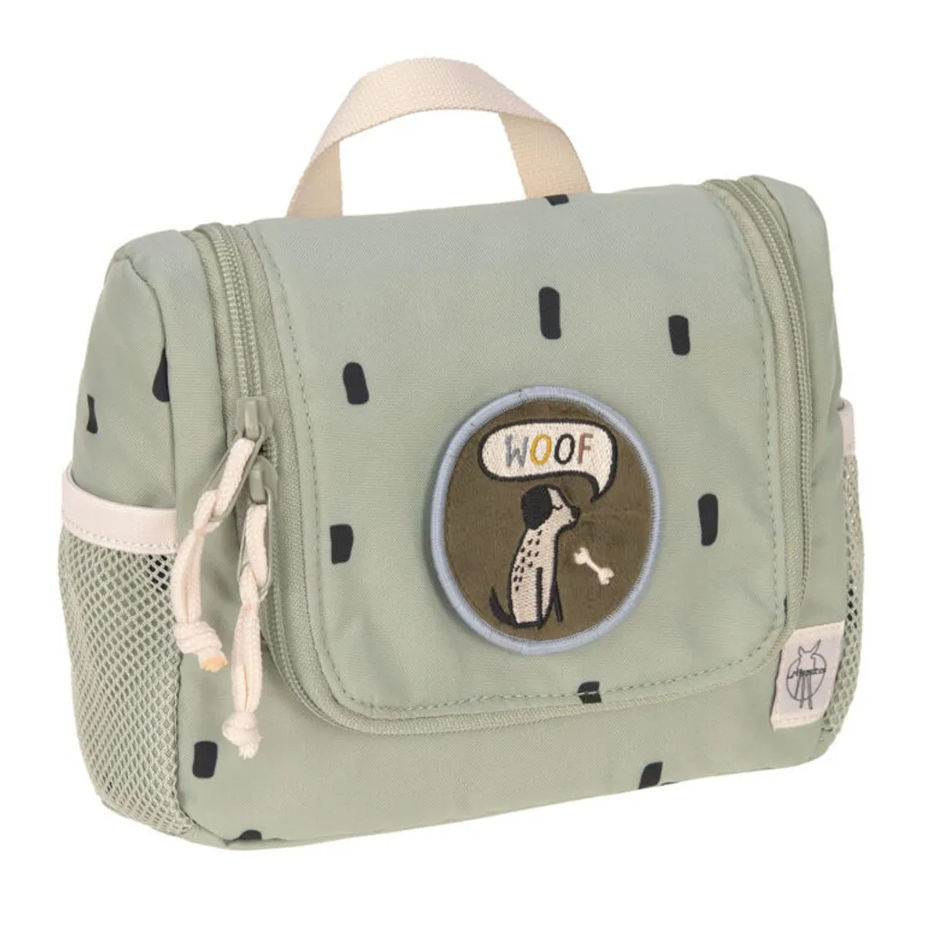 Lässig Mini Washbag Kids Oliva | Il Beauty Case per Bambini Autonomi