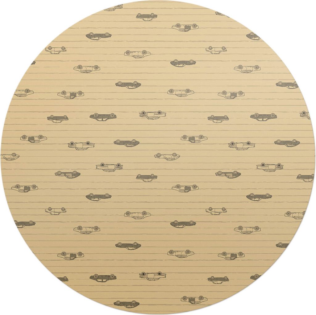 Retro-Flugzeugmuster – Bodenschutzmatte – Stuhlunterlage – Bürostuhlmatte – Rutschfeste Bodenmatte – Schutzmatte für Hartboden – fi 1...