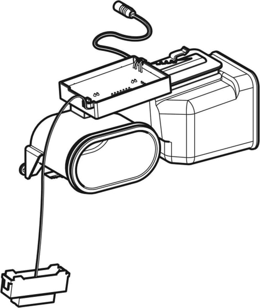 Geberit Ventilator DuoFresh Aktvikohlefilter, 1 Stk.