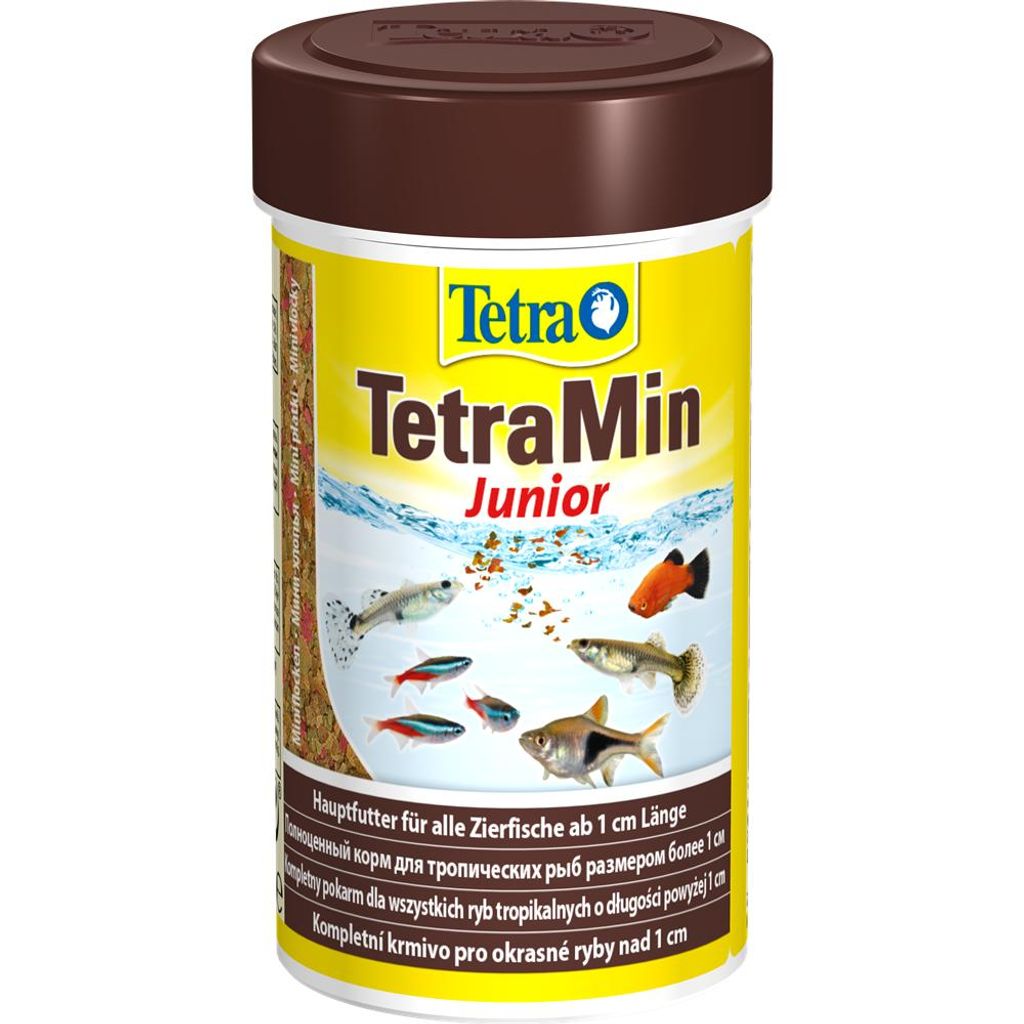 Tetra Min Junior 100ml - Futter für junge Fische Tetra