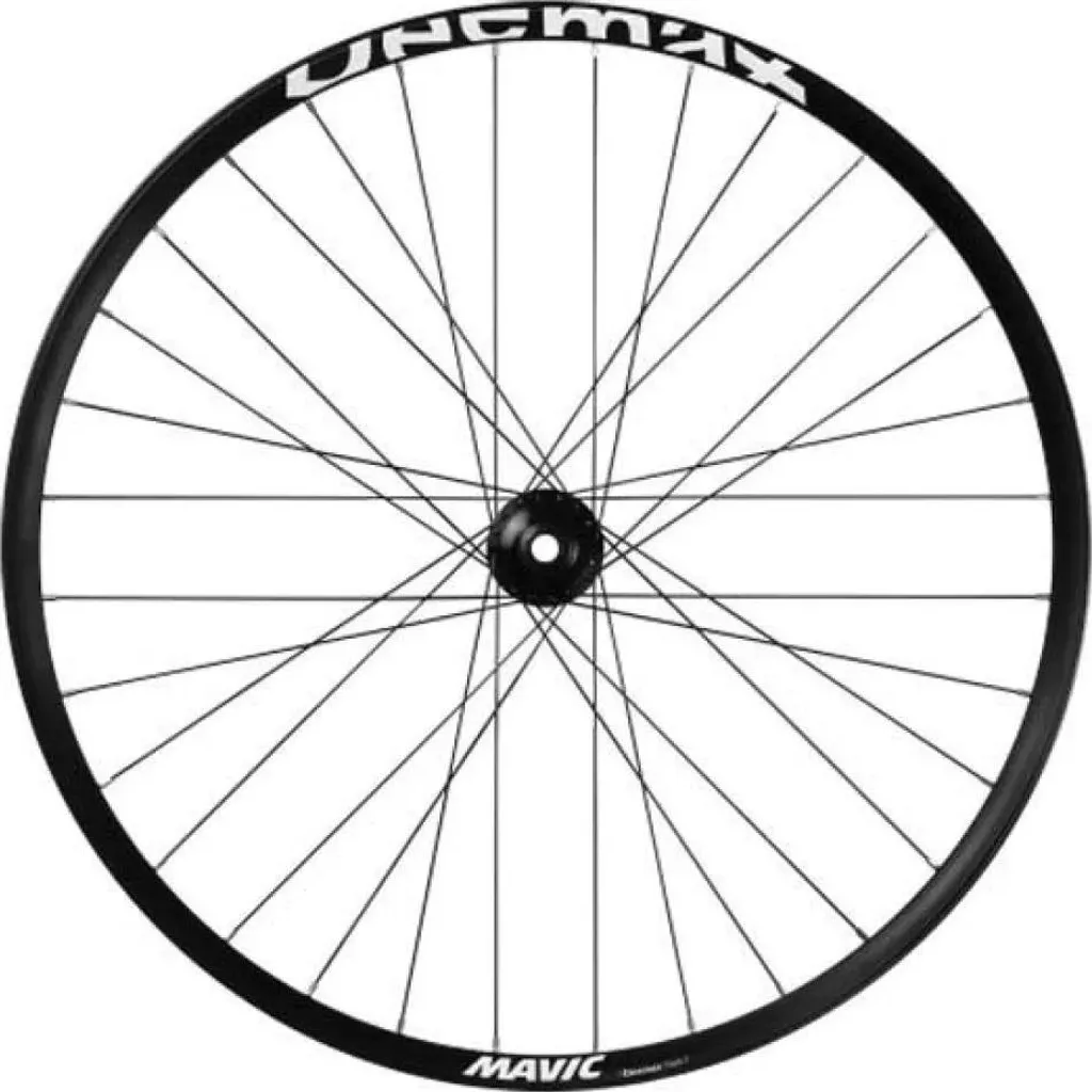 Roue de vélo VTT 26 pouces Mavic Deemax Park Boost axe 20 mm argent