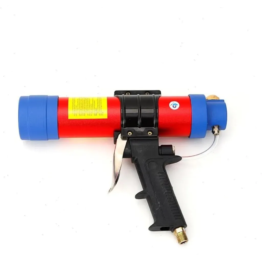 Pistolet pneumatique à cartouche de silicone 310 ml en aluminium