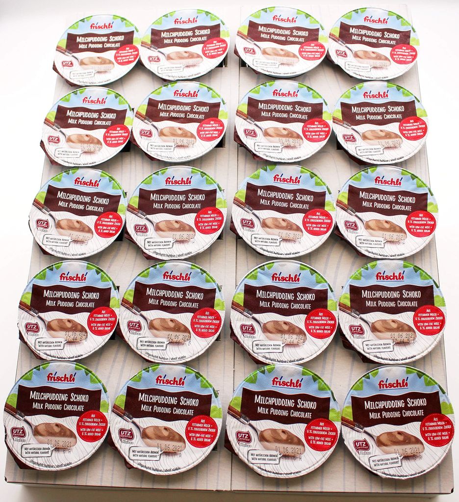 frischli Milchpudding Schoko, 20er Pack (20 x 85g) Produktbild 