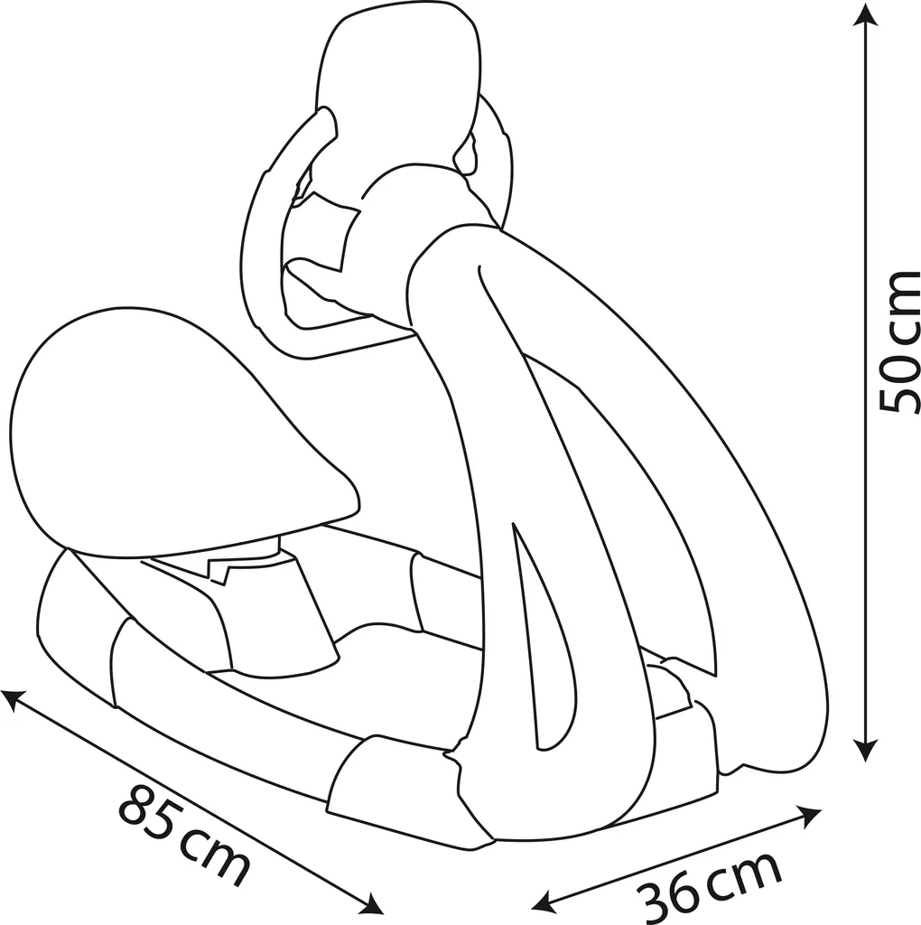 Simulateur Smoby Spidey : cockpit réglable avec sons et lumières - 12