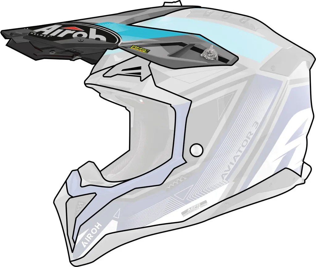 Casque Airoh Aviator 3 anti fatigue et chocs pour pilote cross