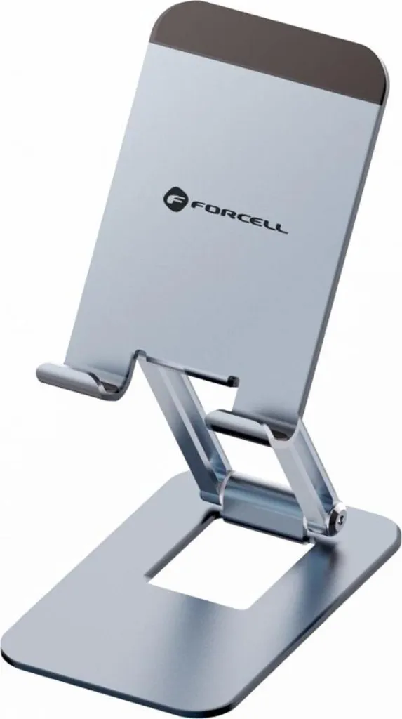Supporto smartphone da viaggio Forcell F-GRIP Grigio - Pieghevole e compatto