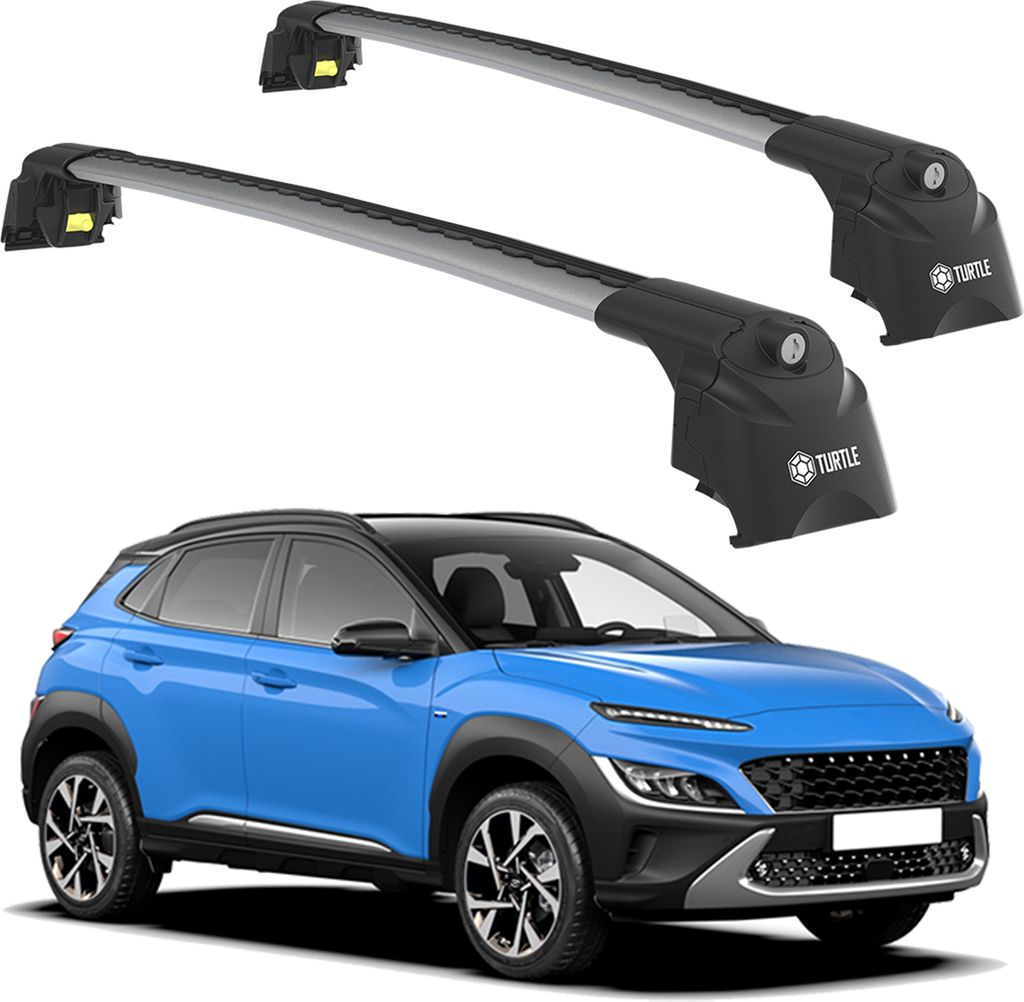 TETTO TURTLE AIR-2 , Argento HYUNDAI KONA ALL 2017 - 2024 Immagine del prodotto 
