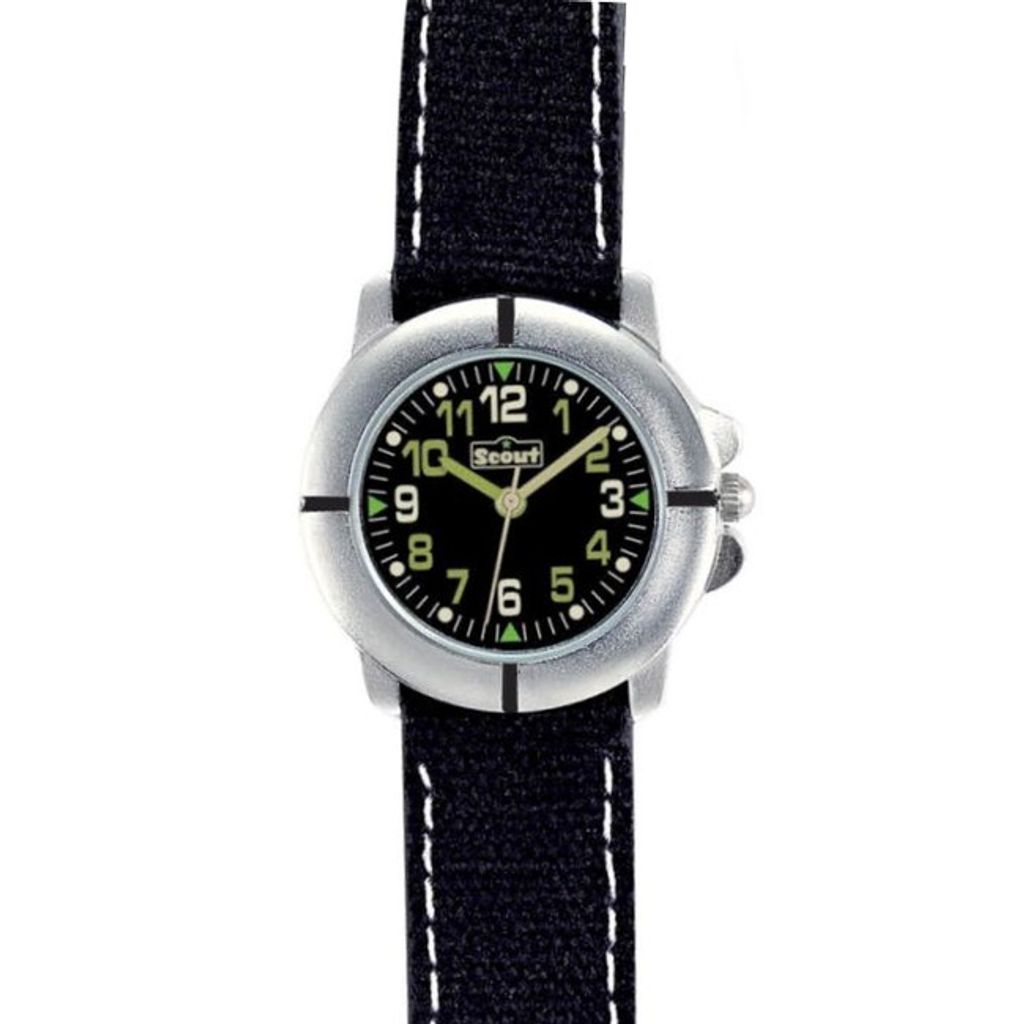 Scout Kinder Uhr Lernuhr Meine Erste schwarz 280390019 Produktbild 