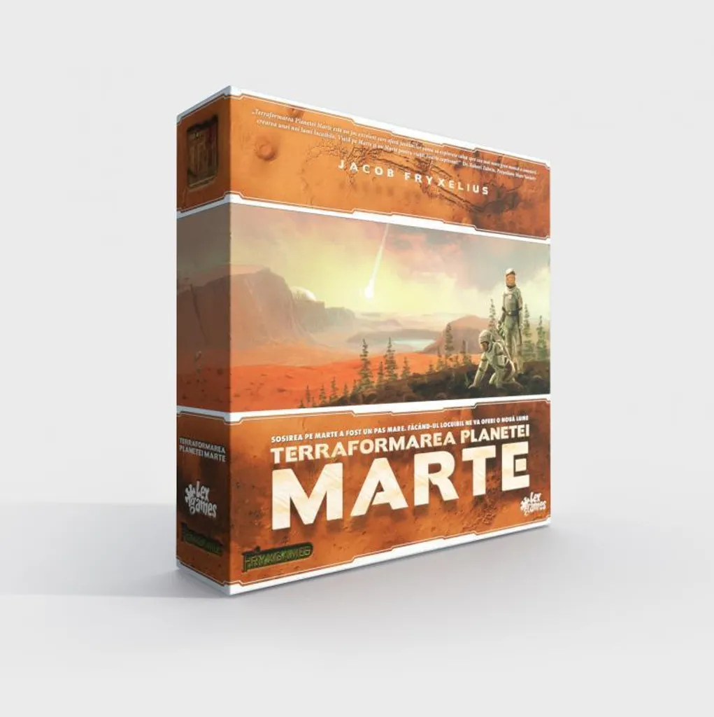 Terraformation de la planète Mars pour Soirées Jeux de Société Adulte