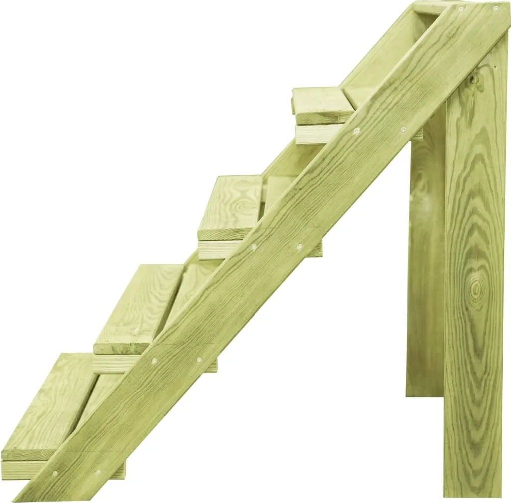 Bac à fleurs en bois de pin traité 80 cm résistant aux intempéries - 2