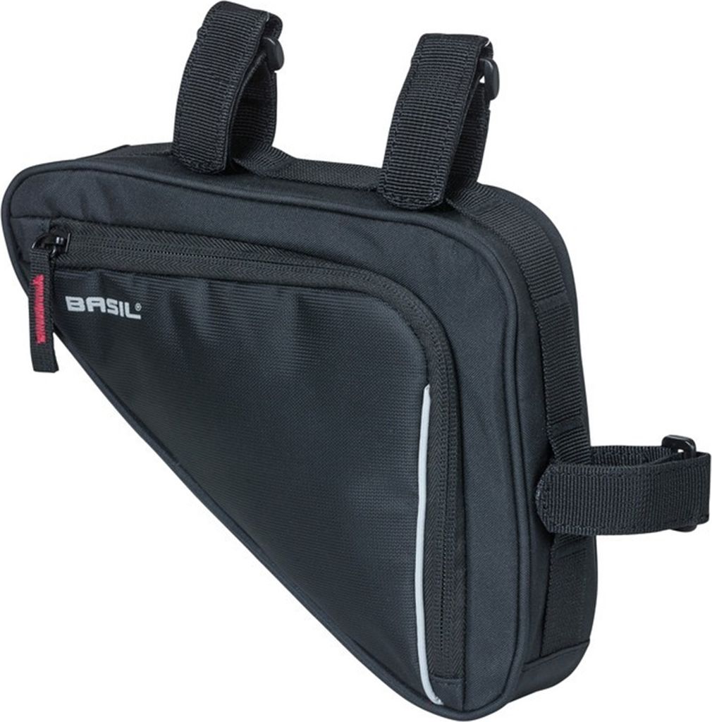 Basil Rahmentasche Sport Design Triangel, wasserabweisend, 1,7ltr, schwarz