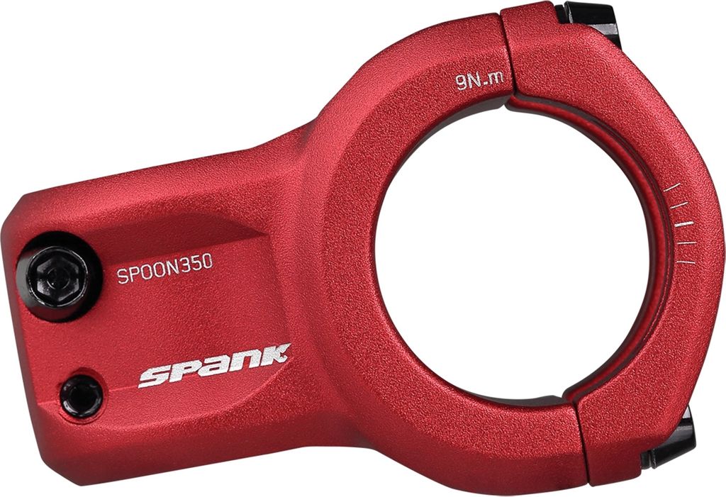 Spank Spoon 350 Stem, 35mm red 45