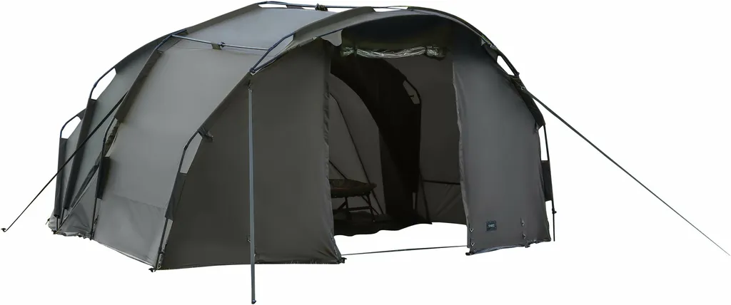 Extension Auvent de Tente de Pêche pour Bivvy 3 Personnes Fort Knox 2.0