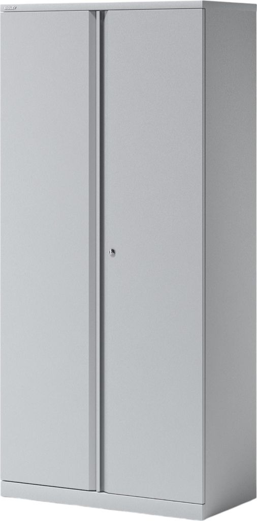 Bisley Essentials Flügeltürenschrank - Farbe: Lichtgrau