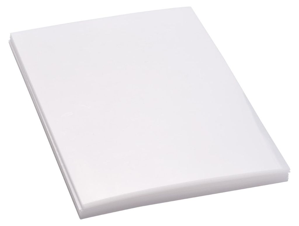 50 Blatt Schrumpffolien-Set, schrumpfende Kunstfolie, Produktbild 