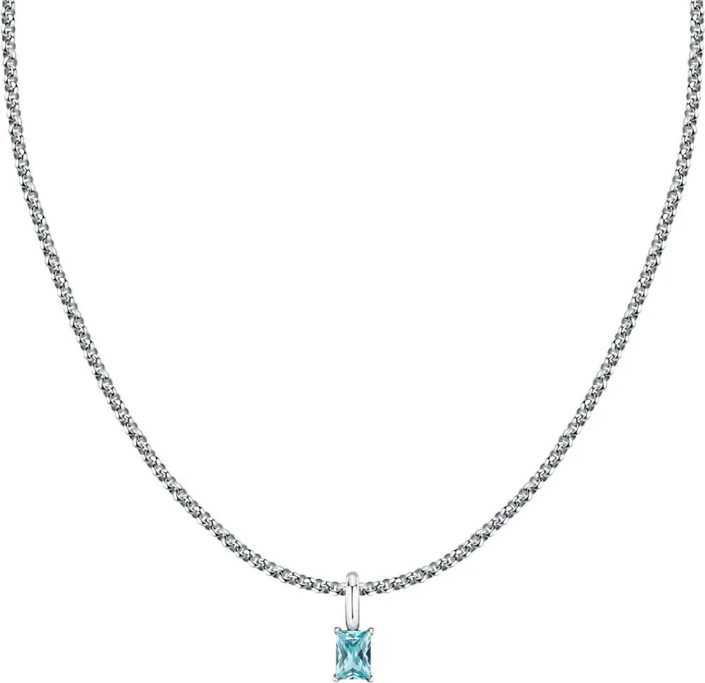 Collier acier inoxydable ne noircit pas pendentif goutte anti-allergie