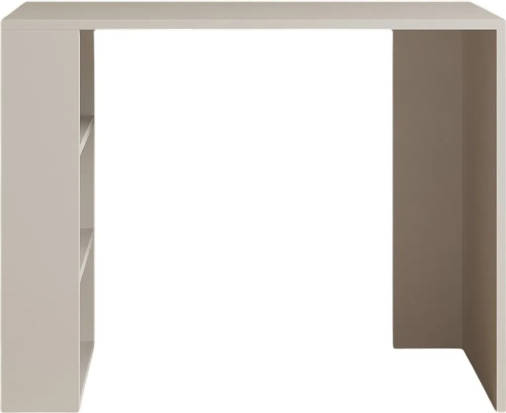 Bureau de Travail Informatique Blanc Skye Decor 90cm Style Scandinave