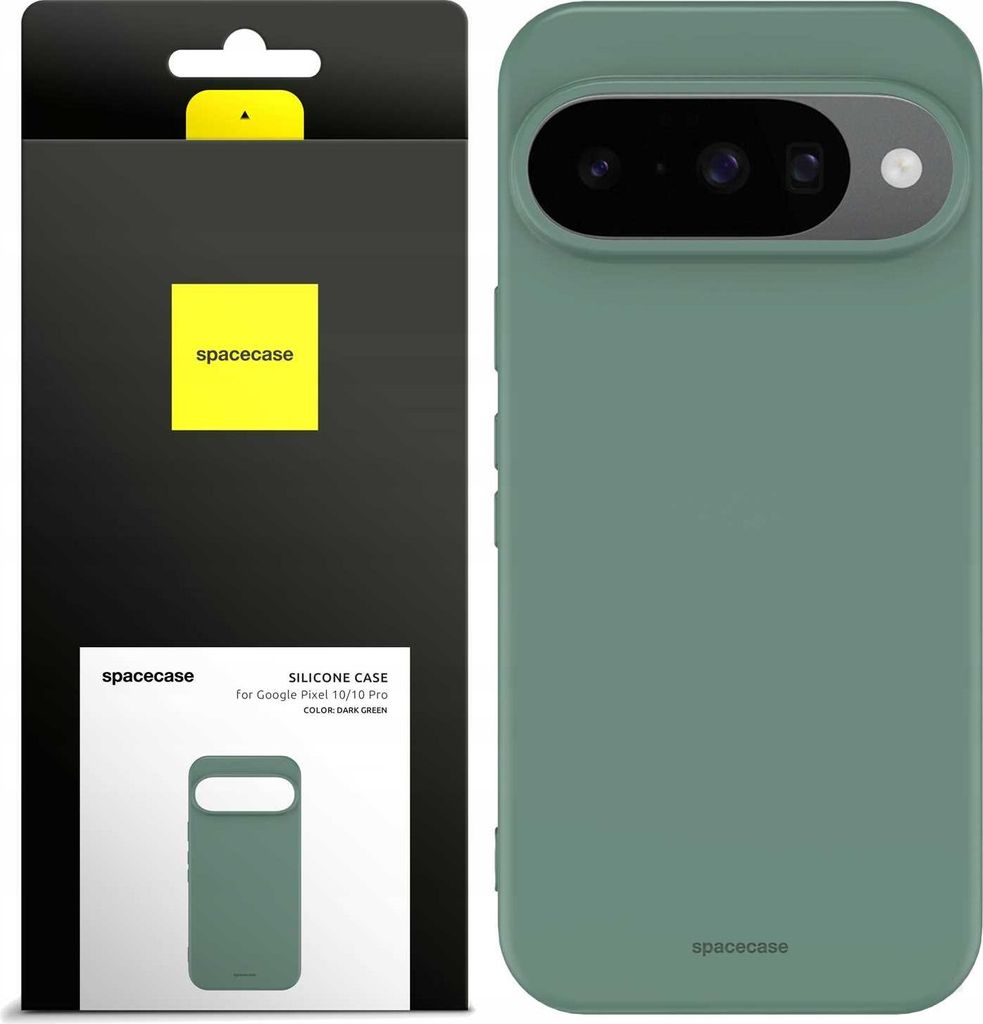 Spacecase Silikonhülle für Google Pixel 10/10 Pro Grün