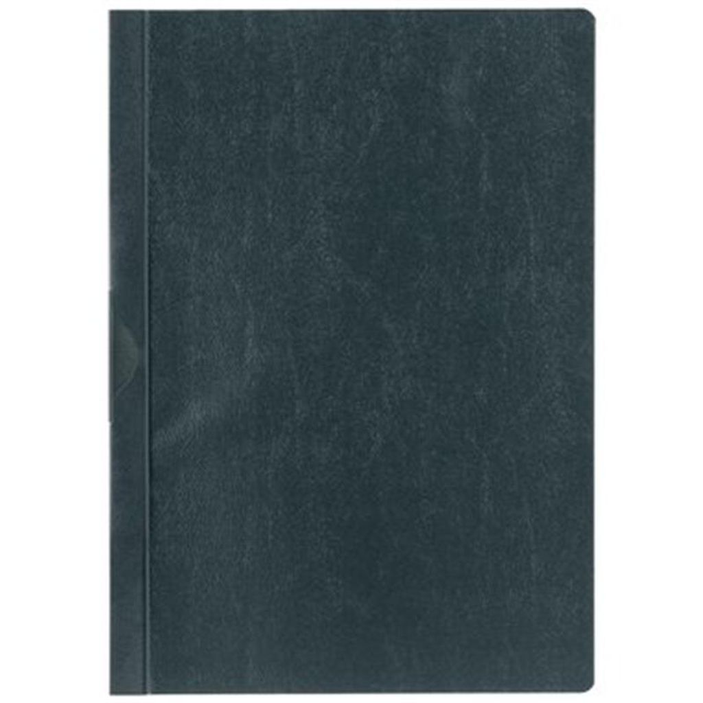 DURABLE preiswert & gut Klemm-Mappe, A4, Fassungsvermögen 1-30 Blatt, schw