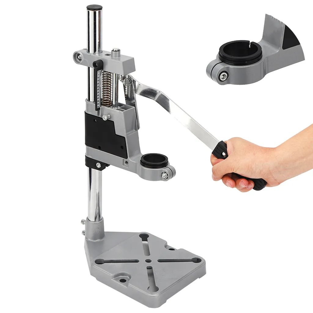 Support de fixation pour meuleuse et perceuse, établi de travail bois