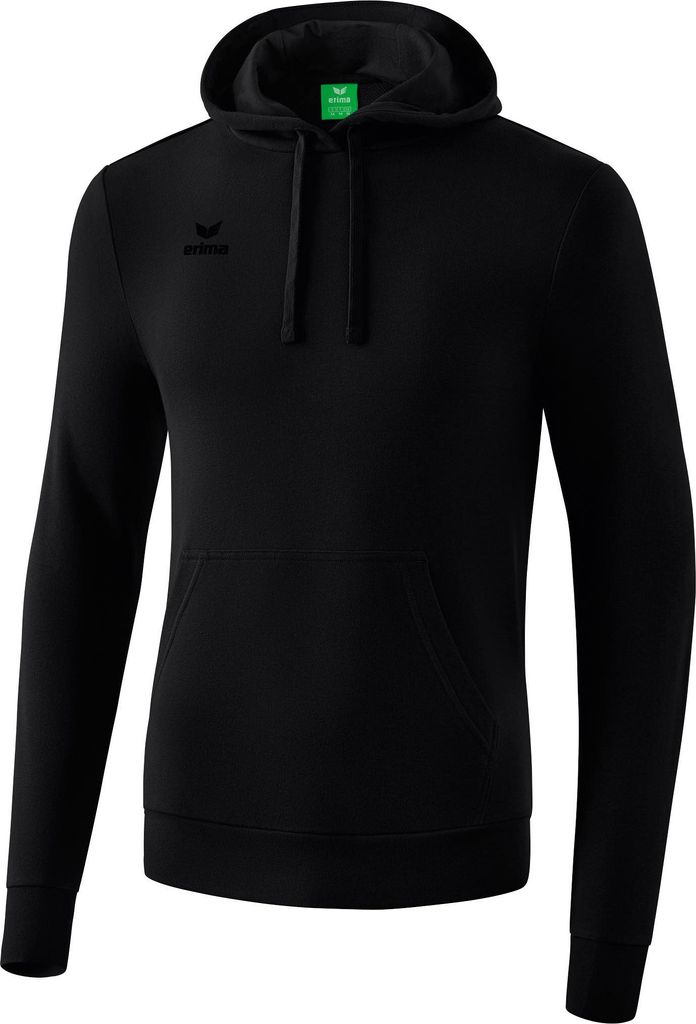 Erima Kapuzensweat Herren Kapuzenpolluver Hoodie Freizeitpullover schwarz NEU XL