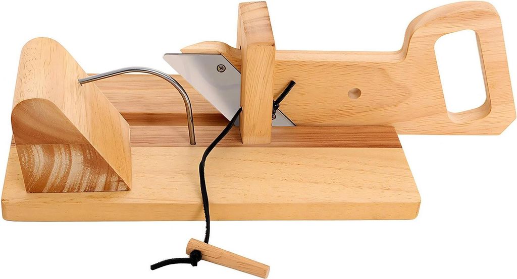 Multifunktionaler Gemüse- und Wurstschneider - Manuell - Edelstahlklinge - Für Gurke, Paprika, Möhre, Schinken, Wurst - Gold