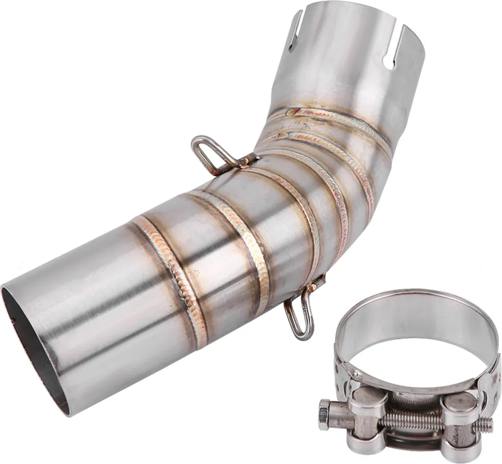 Scarico Moto Forte: Tubo Medio 22cm Inox - Resistenza e Sound Top