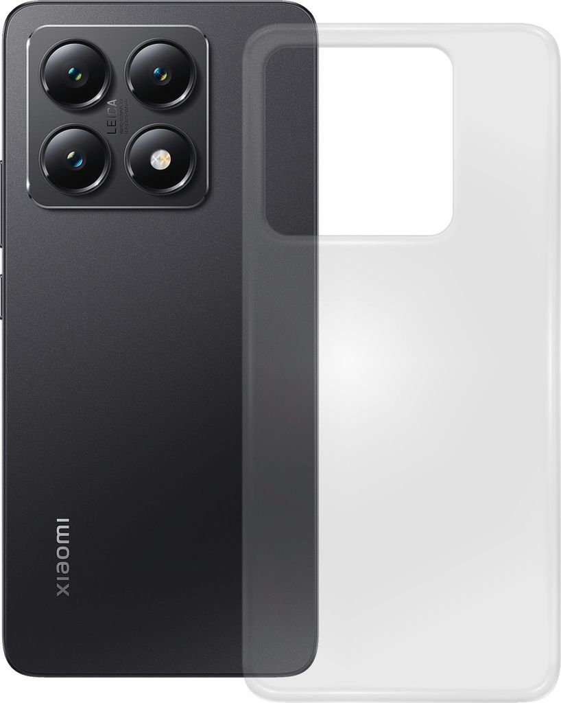 PEDEA Soft TPU Case für Xiaomi Redmi 14T Pro, transparent
