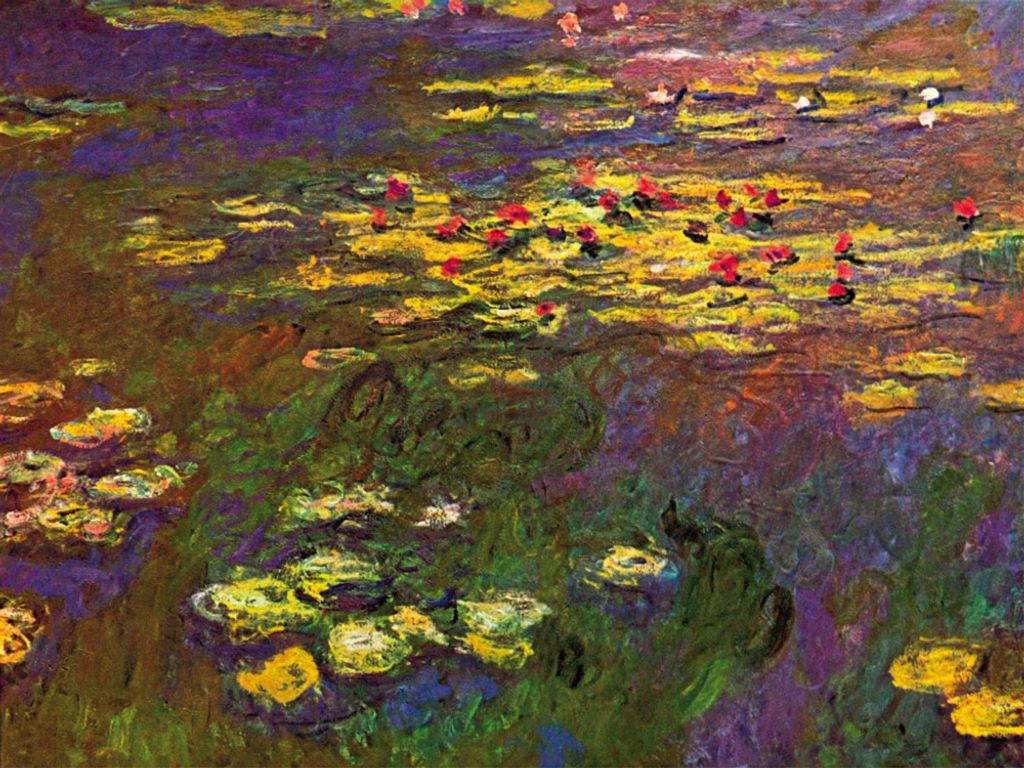 Claude Monet Kunstdruck Bild - Nymphéas, Seerosen (60 x 80 cm)