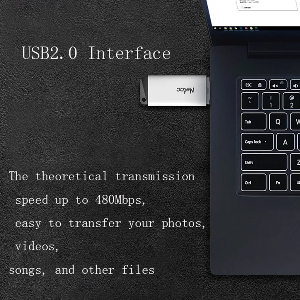 Chiavetta USB Netac U185 64GB con Crittografia: Proteggi i Tuoi Dati Privati - 4