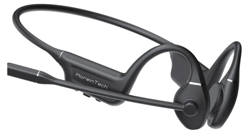 Casque à Conduction Osseuse INF Pliable Bluetooth 5.4 avec Lecteur MP3