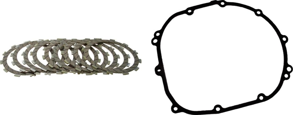 Kupplung Reibscheiben und Dichtung für Kawasaki Z 800 E Special Edition E-Version Baujahr 2016 - Neu