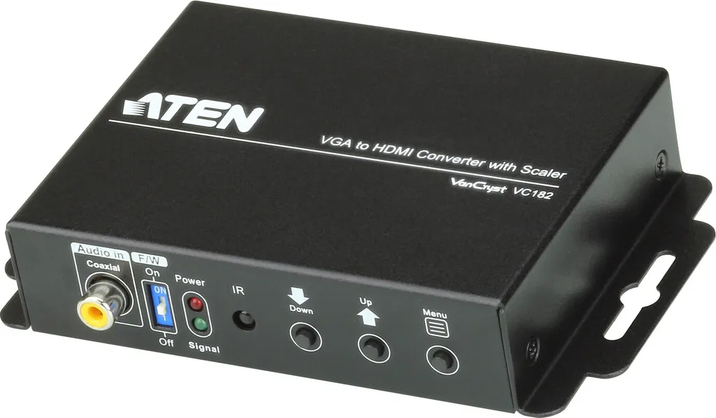 Convertisseur Vidéo VGA vers HDMI Full HD 1080p avec Scaler Aten VC182