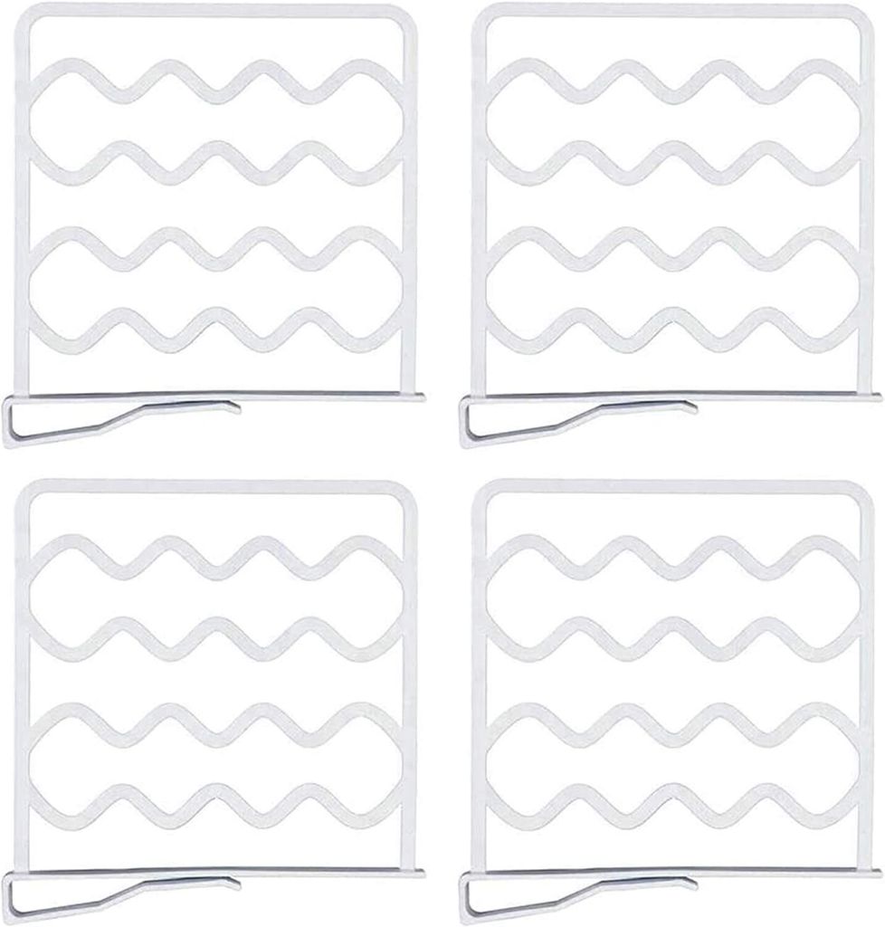 Regaltrenner Schrankregalteiler Regaltrenner für den Kleiderschrank zur Aufbewahrung und Organisation in Schlafzimmer Badezimmer Küchen und Büro...