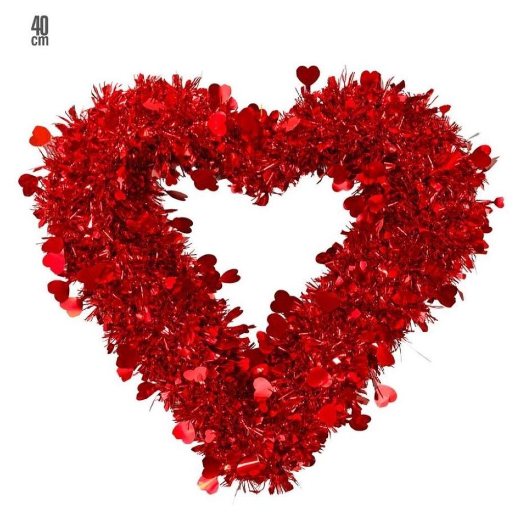 Dekoratives rotes Herz Valentinstag Jahrestag Liebe Produktbild 