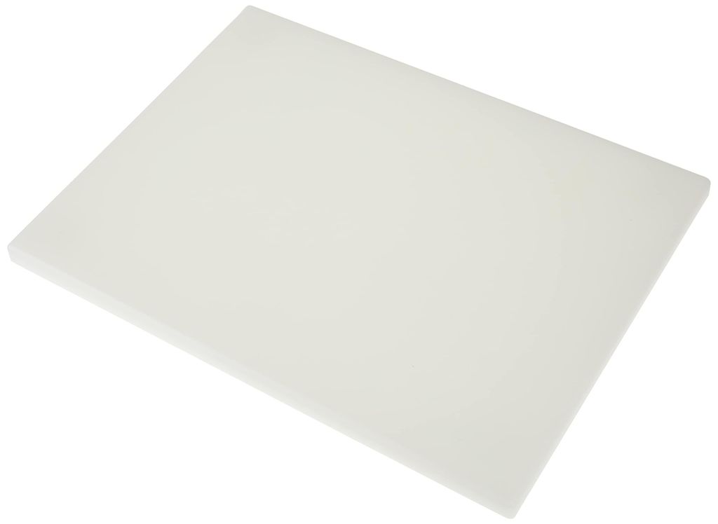73381538 Schneidebrett aus Polyethylen, 38 x 28 x 1,5 cm, Weiß
