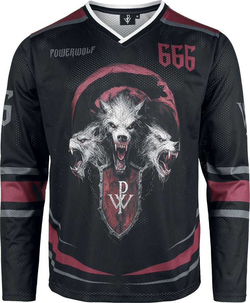 Powerwolf Trikot Herren Hockey Jersey multicolor XL