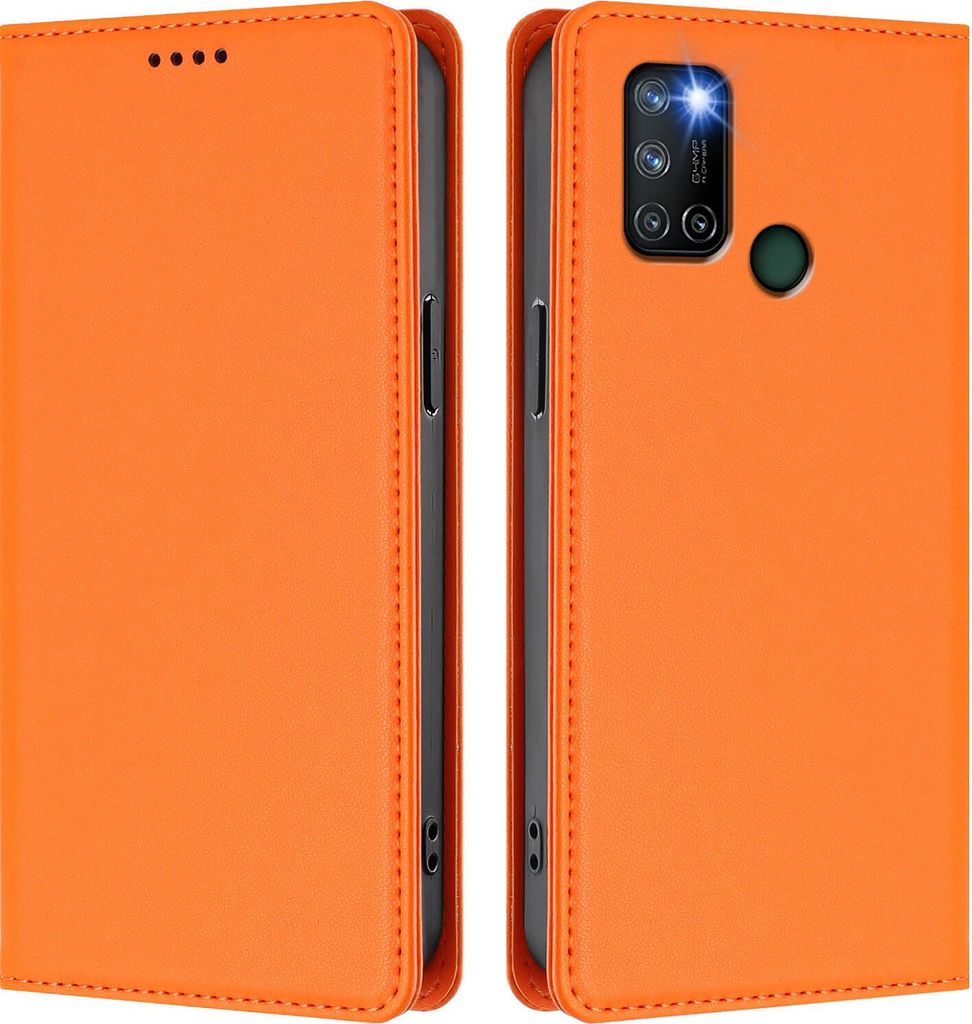 Custodia in pelle per Realme C17, custodia flip magnetica Immagine del prodotto 