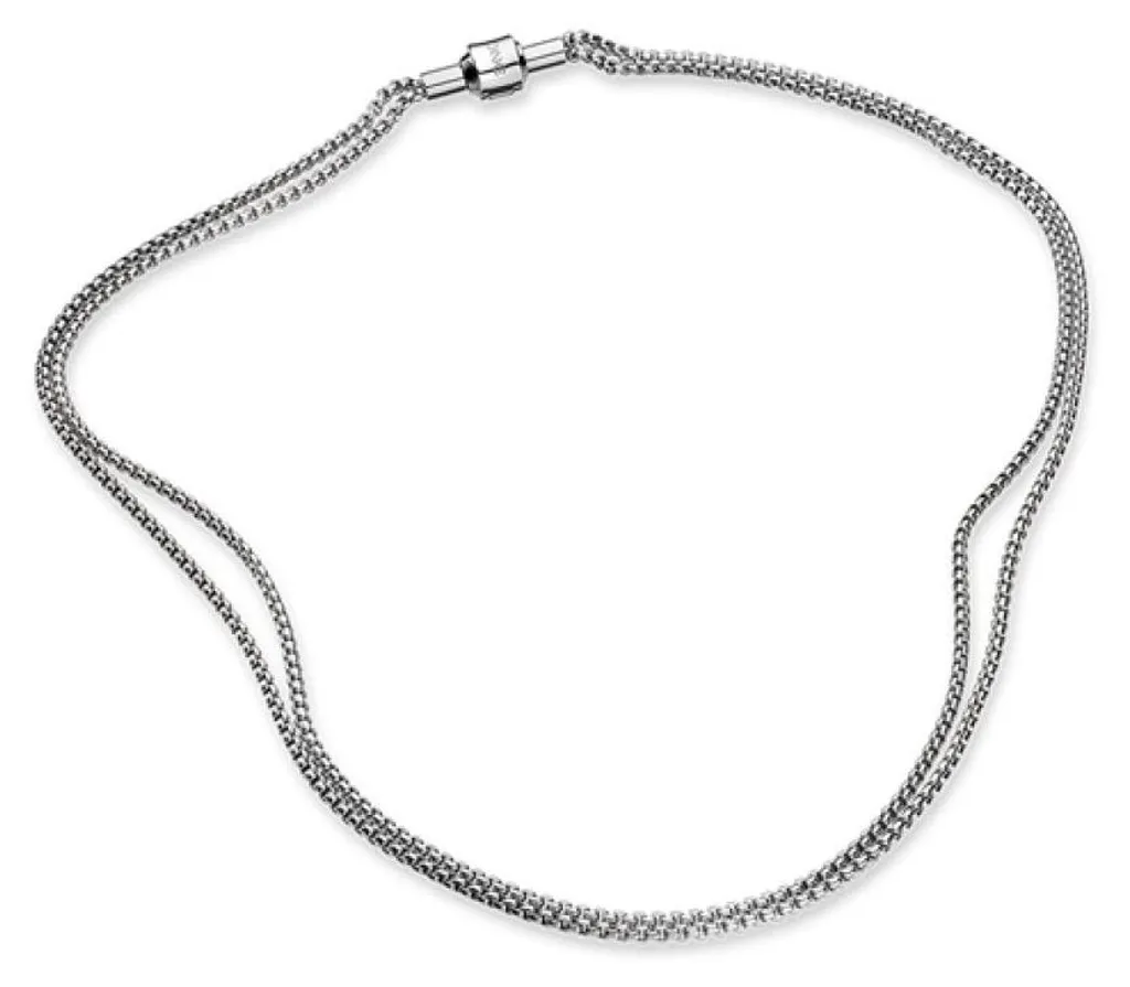 Collier ras de cou en argent Ao Ojnms01 pour femme au style moderne