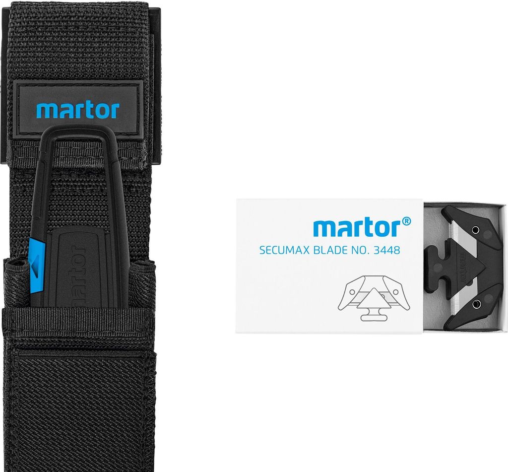 Martor Produktset SECUMAX 350 SE SET 992002 1 Stück (Abmessung 215 x 53 x 23 mm, Gewicht 136,5 g, Kunststoff, Schwarz) 992002.09