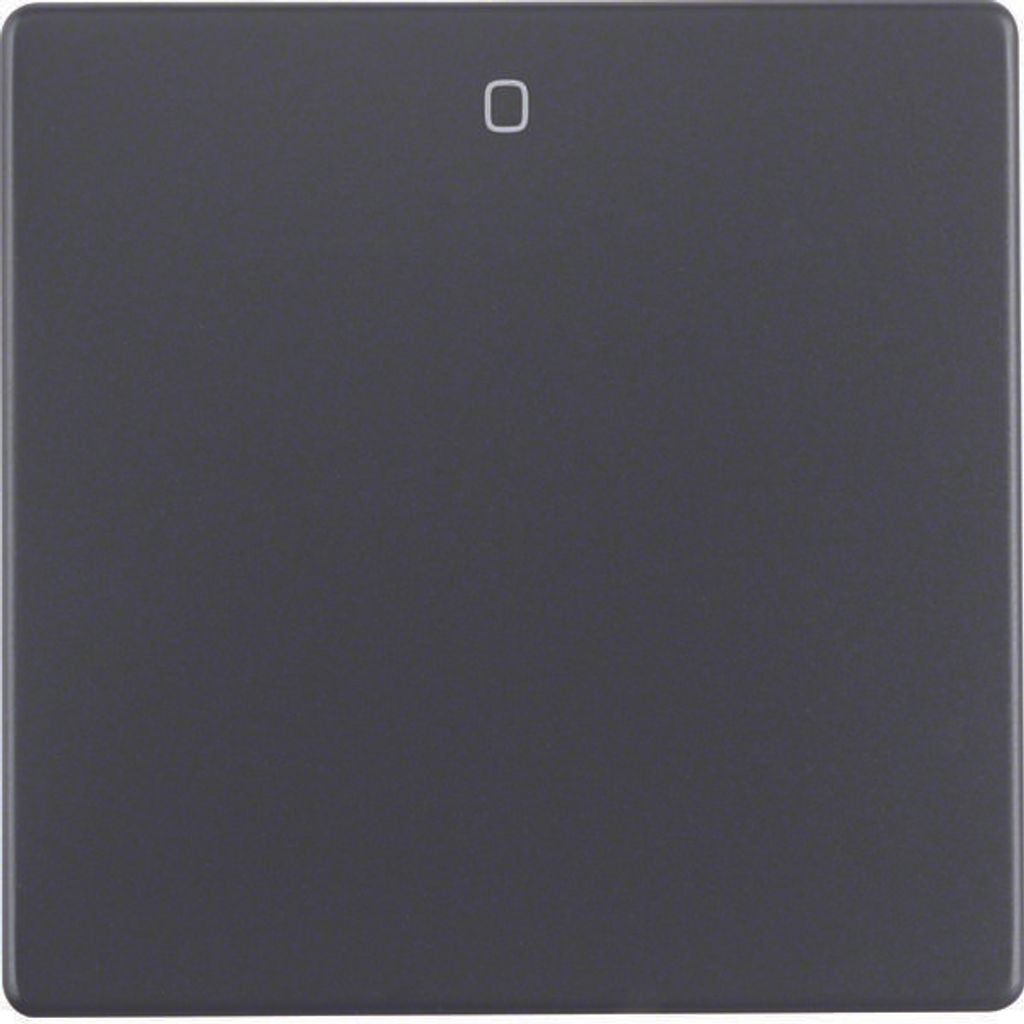 Berker 16226086 Wippe mit Aufdruck "0" anthrazit samt Berker Q.1/Q.3