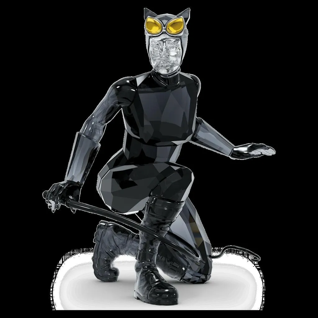 Figurine Swarovski Catwoman 5633660 en Cristal de Couleur Noir Sombre