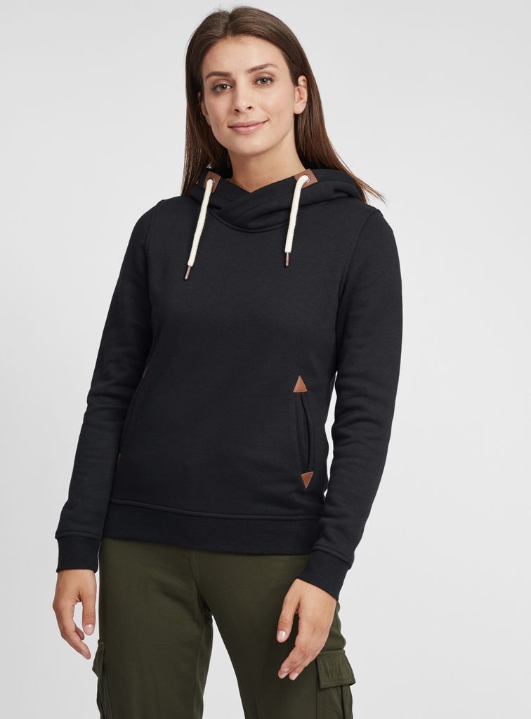 OXMO OXVicky Hood Damen Kapuzenpullover Hoodie Pullover mit Kapuze